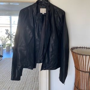 (Faux) Leather Jacket